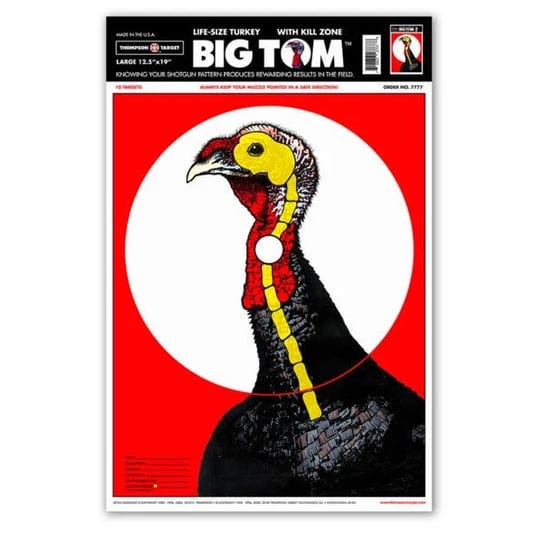 thompson-target-life-size-turkey-paper-hunting-targets-12-5x19-100-pack-red-large-7777-101