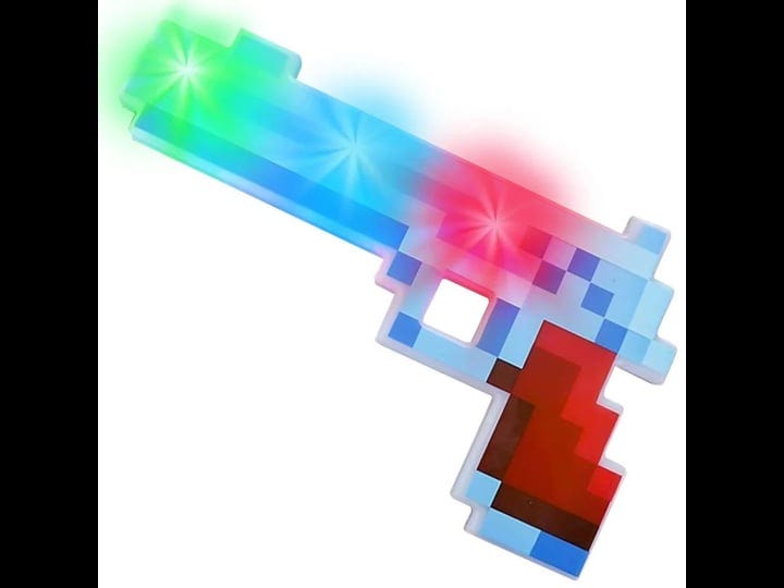 artcreativity-10-inch-light-up-pixel-pistol-toy-with-flashing-leds-cool-retro-pixelated-plastic-pist-1