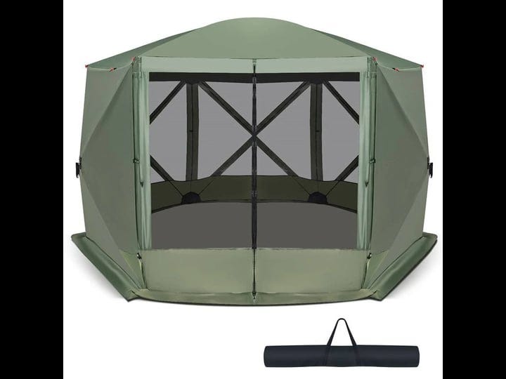 11-5-x-11-5-pop-up-screen-house-tent-portable-6-sided-camping-gazebo-tent-outdoor-instant-canopy-she-1