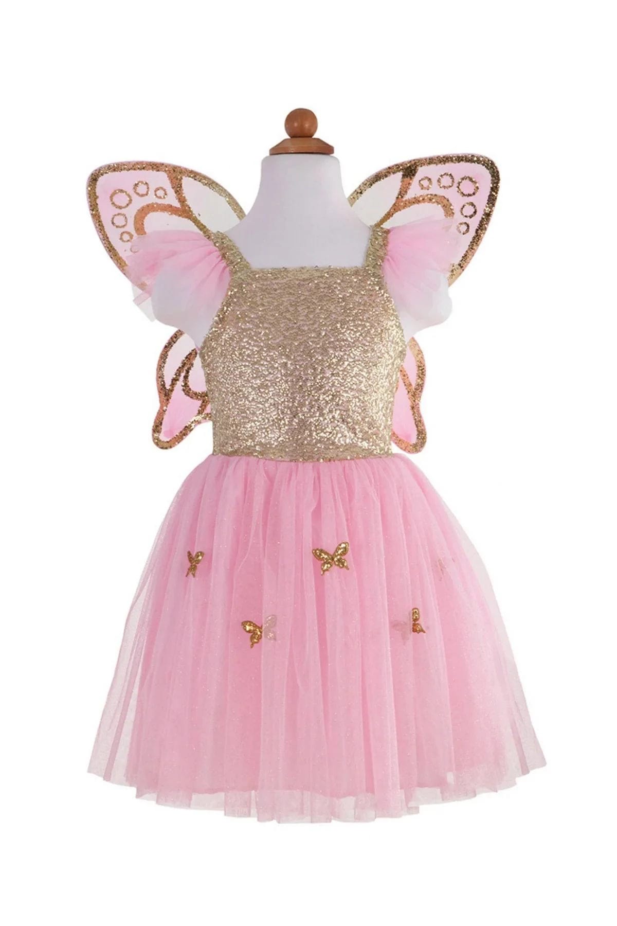 Sparkling Butterfly Dress with Detachable Wings | Image