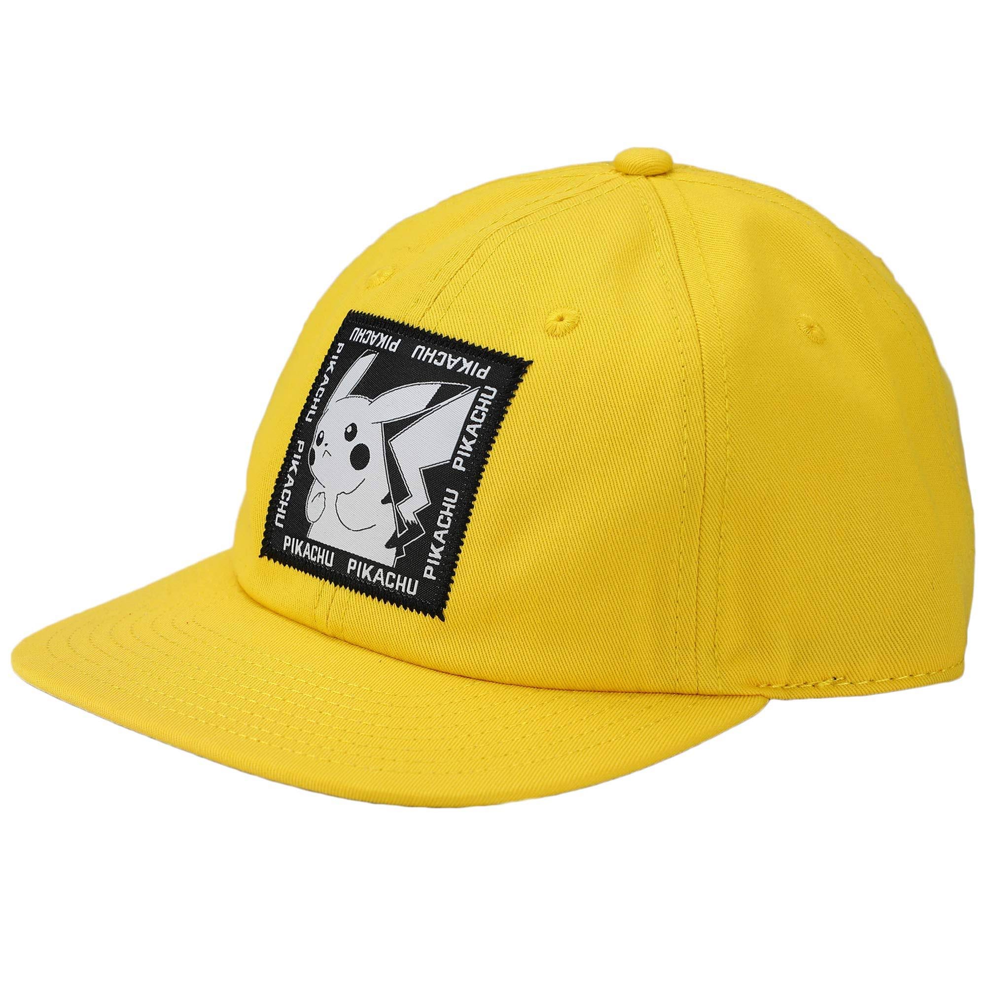 Pikachu Patch Pokemon Slouch Flatbill Hat | Image