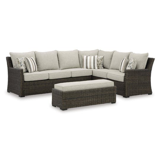 ashley-brook-ranch-outdoor-sofa-sectional-bench-with-cushion-set-of-3-1