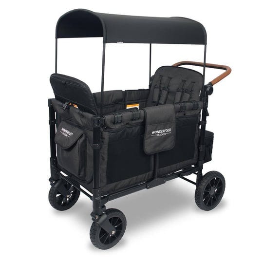 wonderfold-w4-luxe-multifunctional-quad-4-seater-stroller-wagon-volcanic-black-1