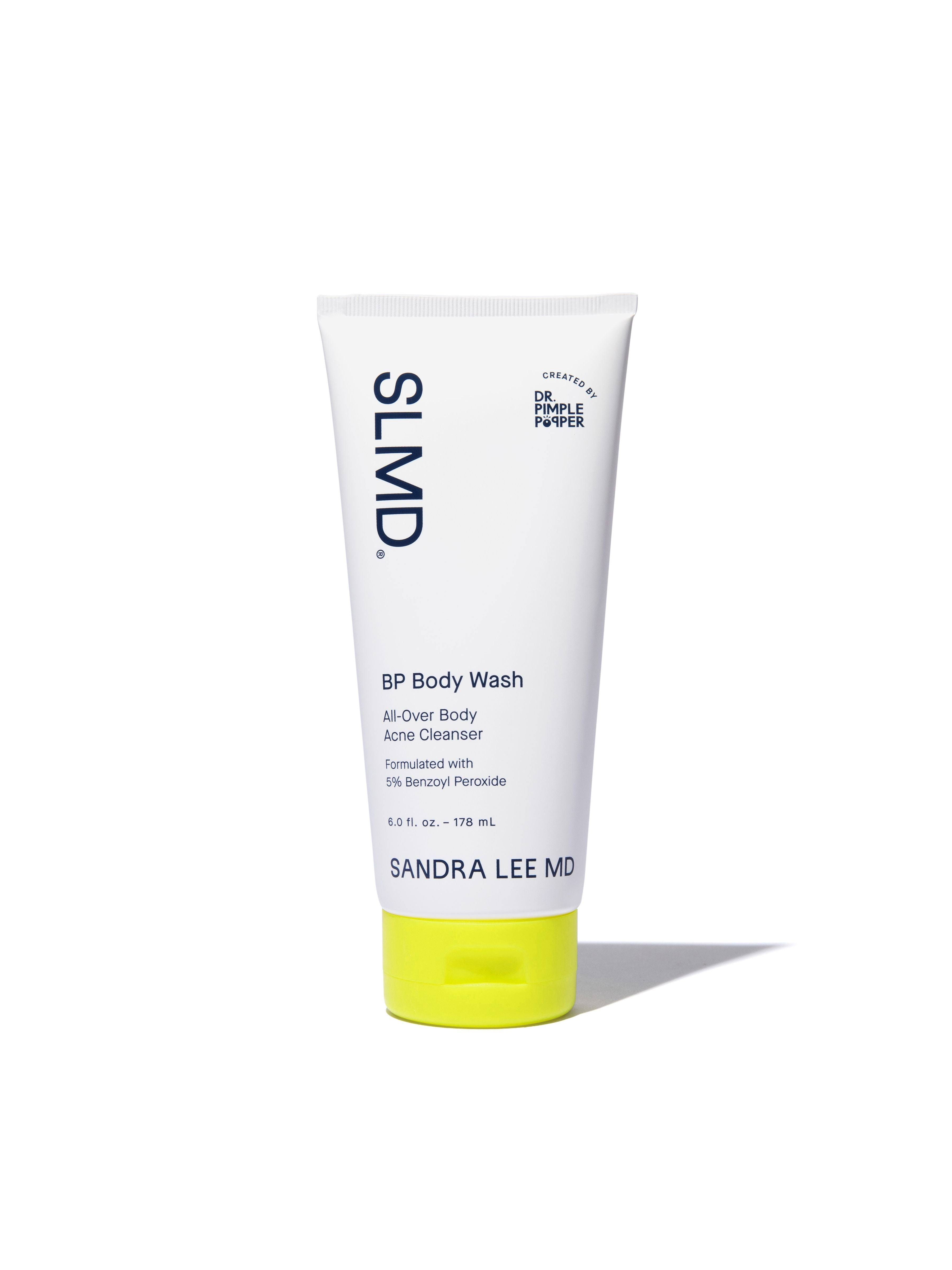 SLMD Skincare BP Body Wash with Benzoyl Peroxide for Body Acne | Image