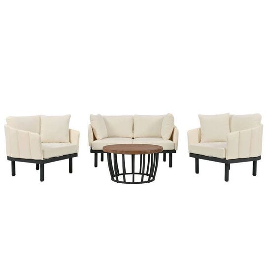 4-piece-metal-outdoor-conversation-sectional-set-with-beige-cushions-and-acacia-wood-round-coffee-ta-1