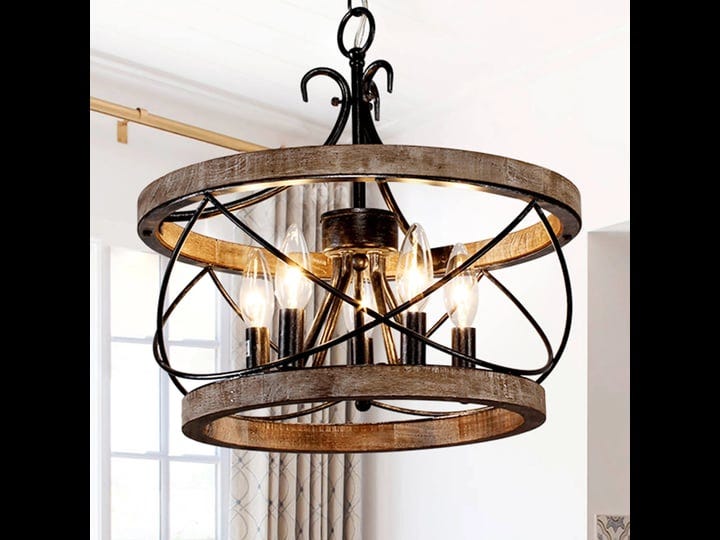 oaks-aura-fc4059-5h-farmhouse-5-light-weathered-wood-cage-rustic-chandelier-adjustable-height-indust-1