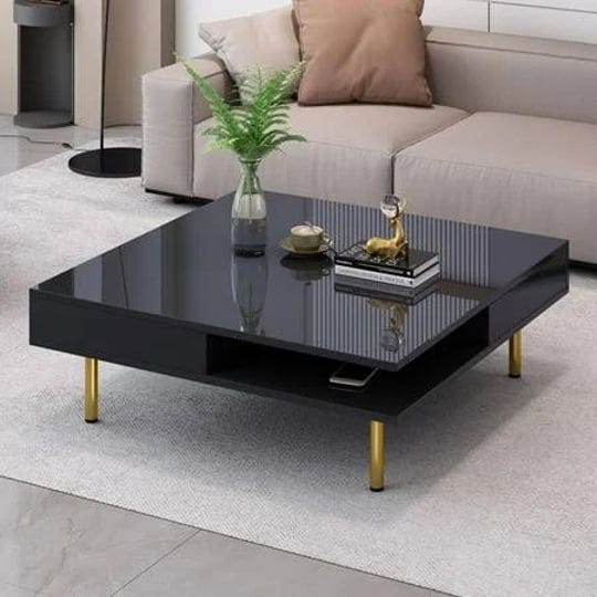 exquisite-high-gloss-coffee-table-with-4-golden-legs-and-2-small-drawers-2-tier-square-center-table--1