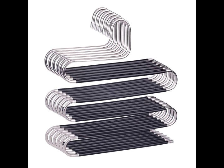 devesanter-hangers-space-save-non-slip-6-pack-s-shape-clothes-hangers-stainless-steel-closet-storage-1