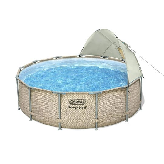 coleman-power-steel-circle-13ft-x-42in-deep-above-ground-pool-1