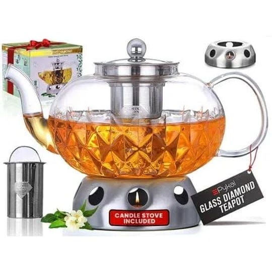 pykal-40-oz-glass-tea-pot-with-infuser-candle-warmer-for-loose-blooming-tea-size-40oz-clear-1