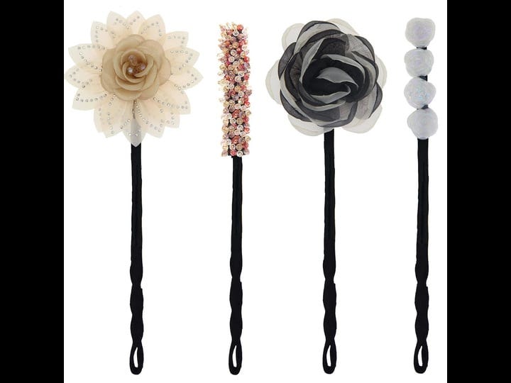 nasama-4pieces-flower-deft-bun-maker-crystal-hair-bun-maker-elegant-bun-effortlessly-lazy-hair-curle-1