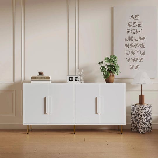 modern-sideboard-buffet-cabinet-with-4-door-storage-and-handles-white-1