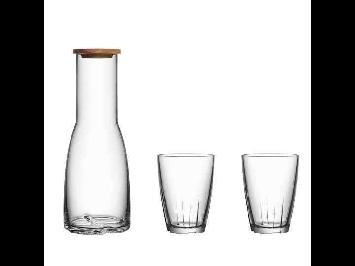 kosta-boda-3-piece-bruk-carafe-set-clear-1