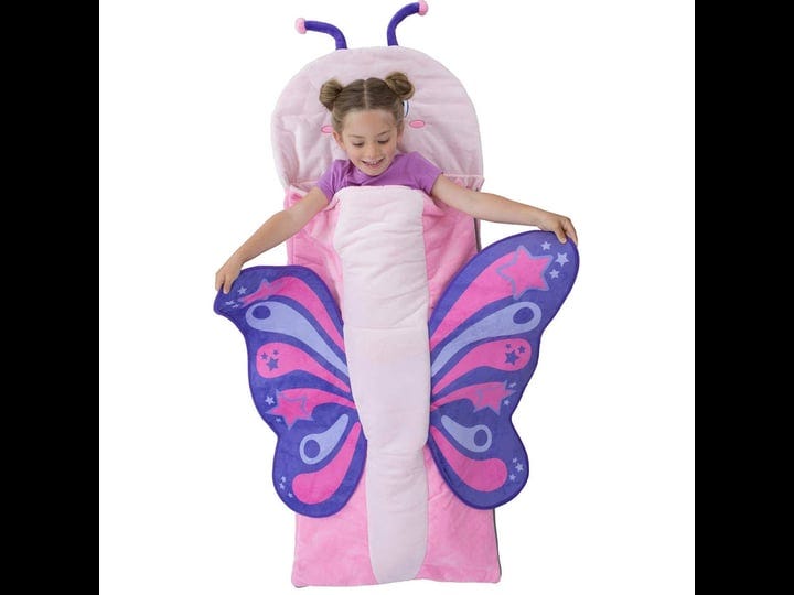 bixbee-butterflyer-sleeping-bag-pink-1