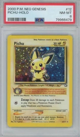 pokemon-neo-genesis-pichu-rare-holo-graded-card-12-psa-8-1