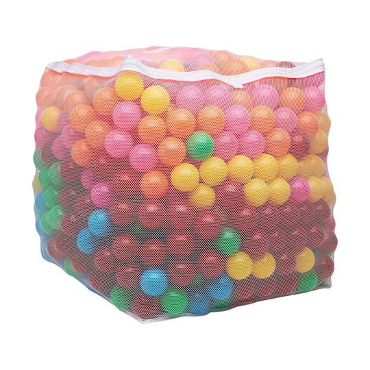 amazon-basics-bpa-free-crush-proof-plastic-pit-ball-with-storage-bag-toddlers-kids-12-months-pack-of-1