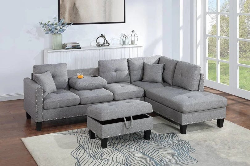 poundex-3-pcs-upholstered-sectional-set-taupe-grey-gray-1