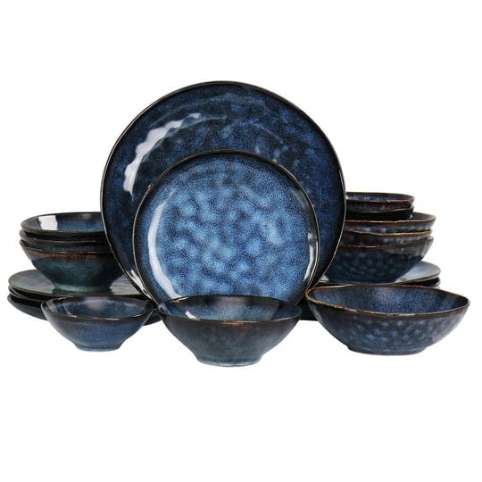 elama-lucca-20-piece-blue-round-stoneware-triple-bowl-dinnerware-set-1
