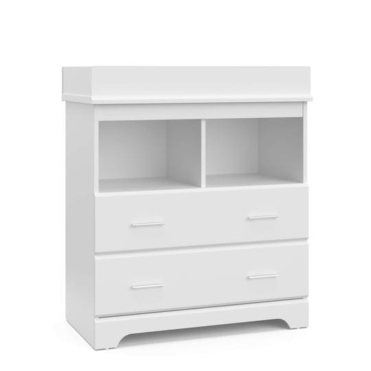 storkcraft-brookside-2-drawer-changing-table-dresser-white-1
