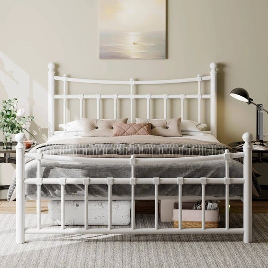 feonase-queen-size-metal-bed-frame-with-modern-iron-art-headboard-footboard-platform-bed-frame-with--1