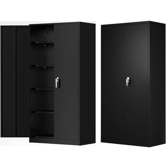 majnesvon-metal-storage-cabinet-72-locking-metal-storage-cabinet-with-2-doors-and-4-adjustable-shelv-1