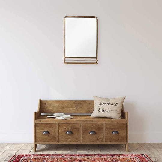 creative-co-op-brass-metal-mirror-with-shelf-1