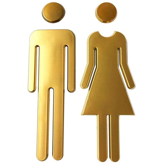 rjwkaz-premium-funny-bathrooms-signs-acrylic-adhesive-backed-unisex-bathroom-sign-7-8-inchgolden-mat-1