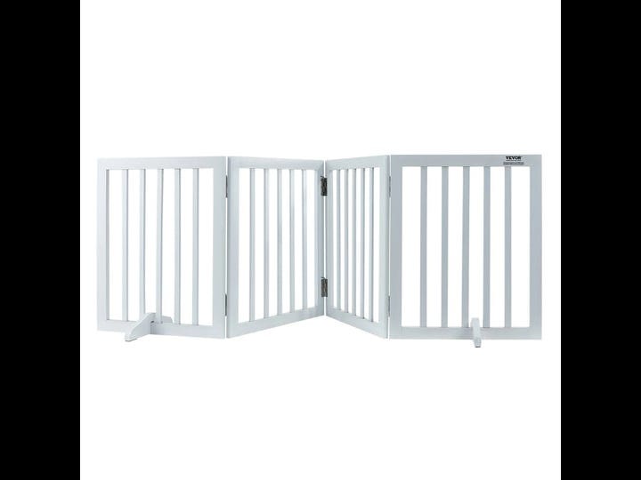 vevor-free-standing-dog-gate-24x80-3-inch-freestanding-pet-gate-foldable-white-1