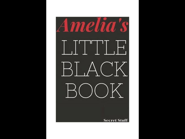 amelias-little-black-book-book-1
