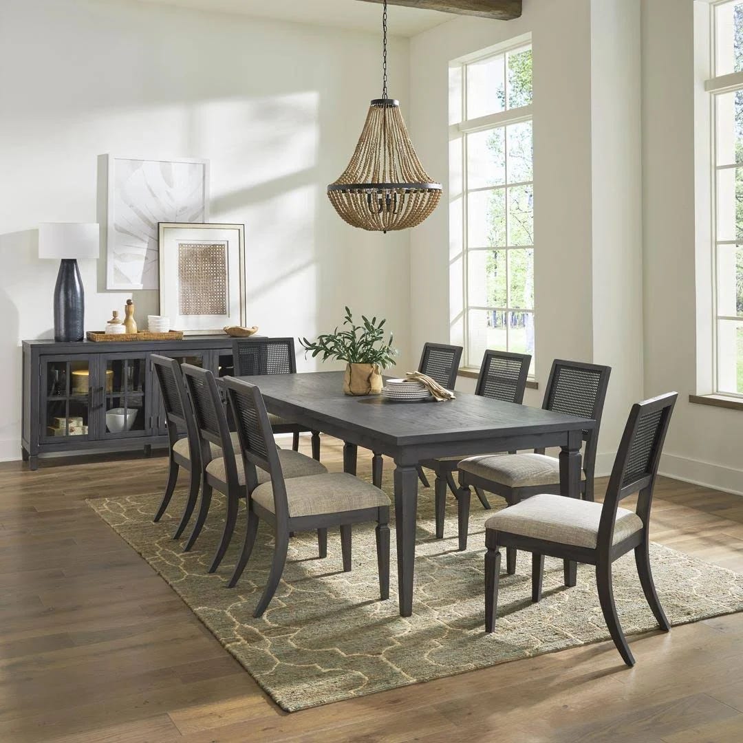 Liberty Caruso Heights 9 Piece Rectangular Table Set - Aged Whiskey | Image