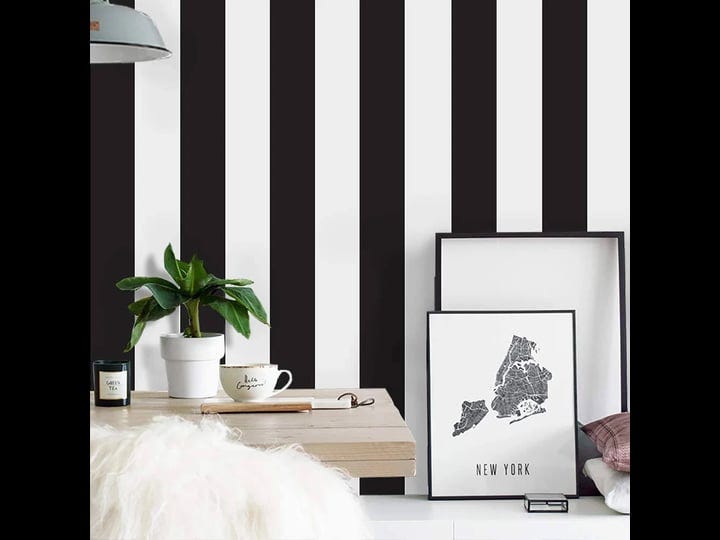 cohoo-home-black-and-white-wallpaper-peel-and-stick-wallpaper-for-bedroom-stripe-wall-paper-sticker--1