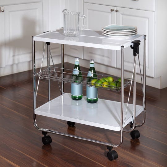 honey-can-do-foldable-kitchen-cart-white-chrome-1