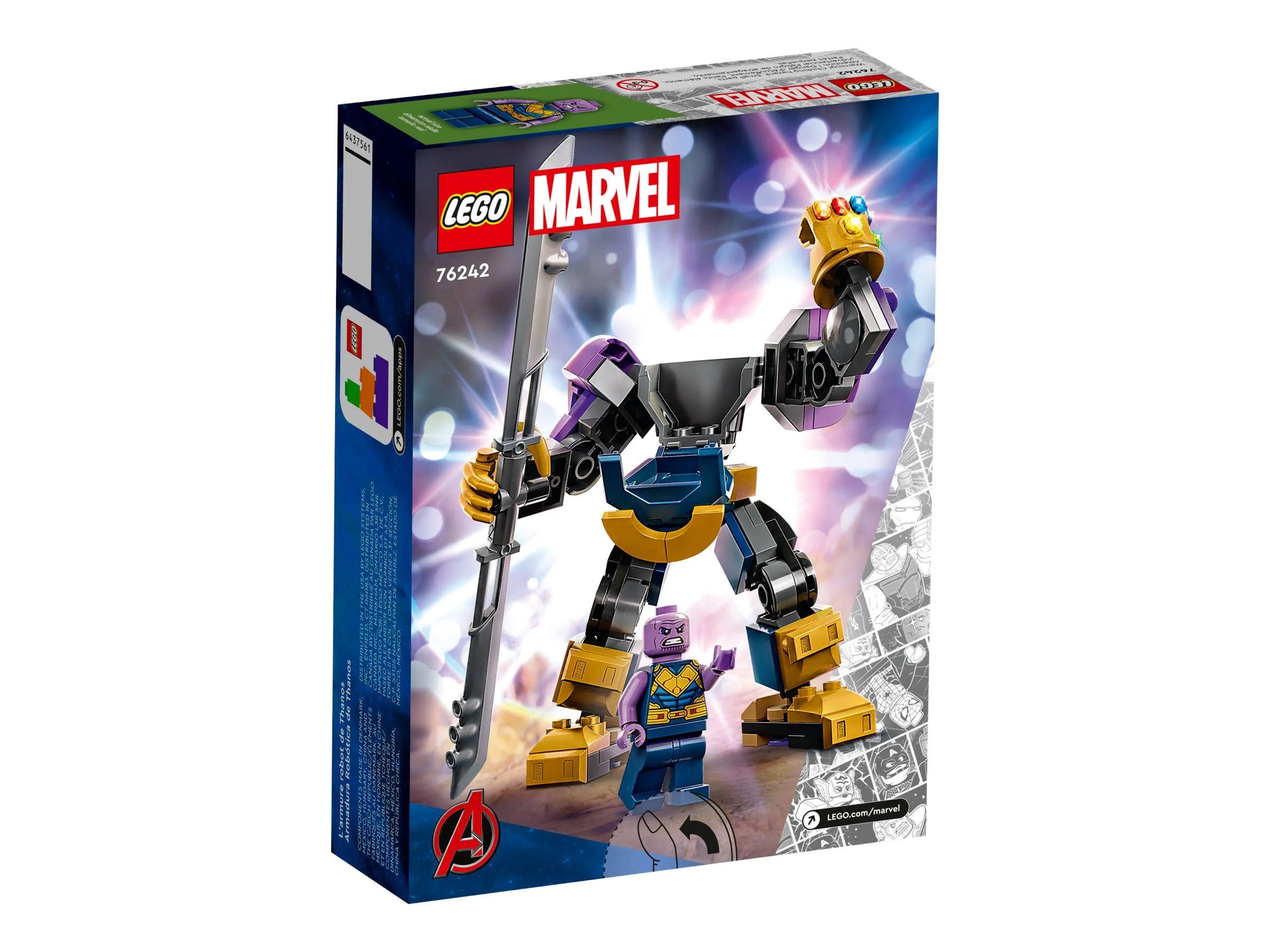 Lego Marvel Thanos Mega Mech Armor Set for Aged 6 and Up | Image