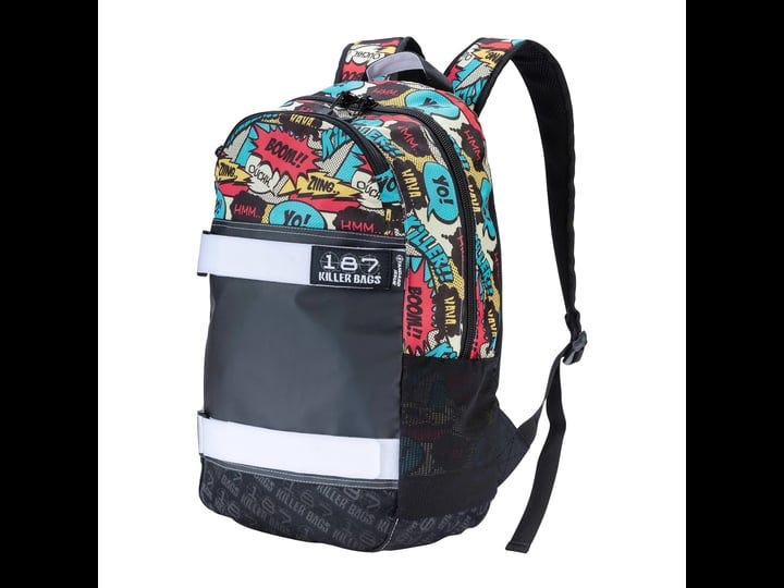 187-killer-pads-standard-issue-backpack-with-skateboard-straps-comic-1