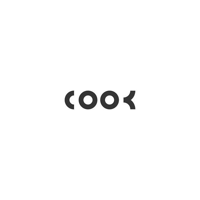 Clever Typographic Logos - Cook