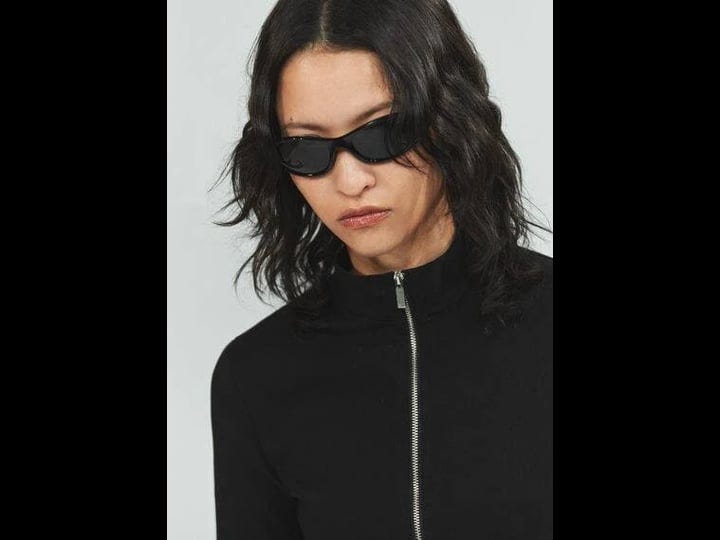 mango-curved-frame-sunglasses-black-one-size-women-1