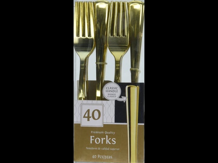 gold-premium-plastic-forks-40ct-gold-party-supplies-party-1