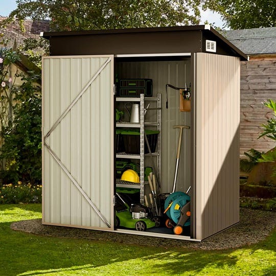 aoxun-outdoor-storage-shed5x3-ft-garbage-canoutdoor-metal-shed-for-toolgardenbike-brown-1