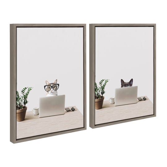 kate-and-laurel-sylvie-im-cherise-the-creative-cat-and-im-cathy-i-work-in-acct-frame-canvas-art-set--1
