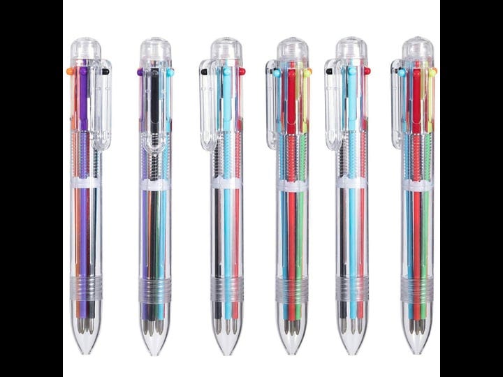 eeoyu-6-pack-multicolor-pens-0-5mm-6-in-1-retractable-ballpoint-pens-6-colors-transparent-barrel-bal-1