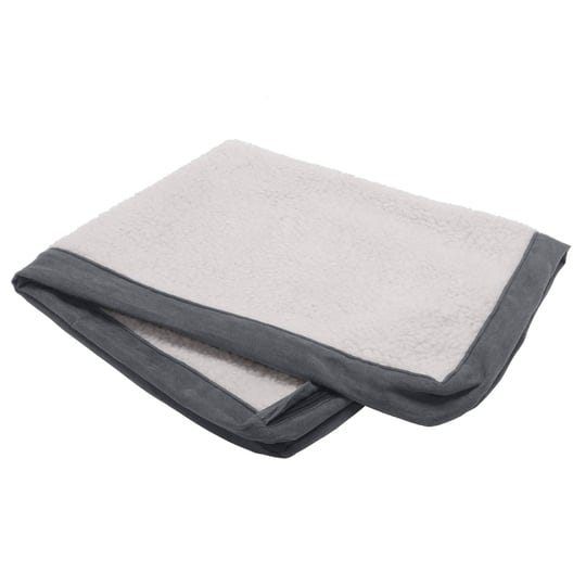 furhaven-replacement-dog-bed-cover-sherpa-suede-mattress-machine-washable-gray-large-1