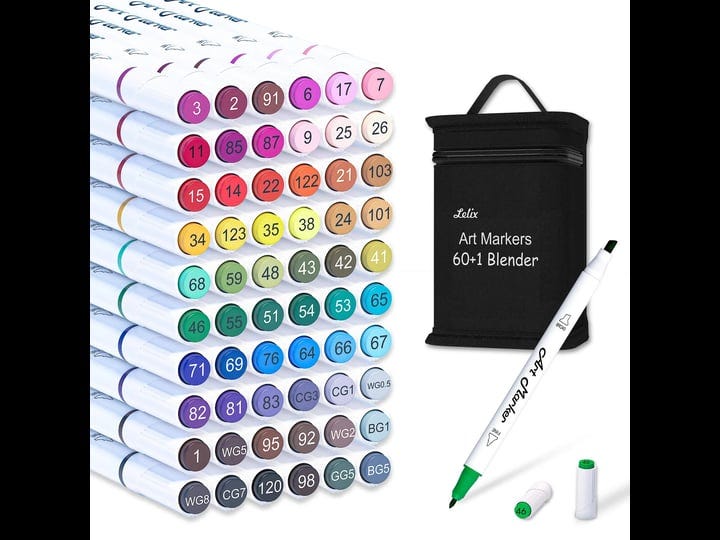 lelix-61-colors-alcohol-art-markers-60-colors-plus-1-blender-dual-tip-permanent-marker-pens-highligh-1