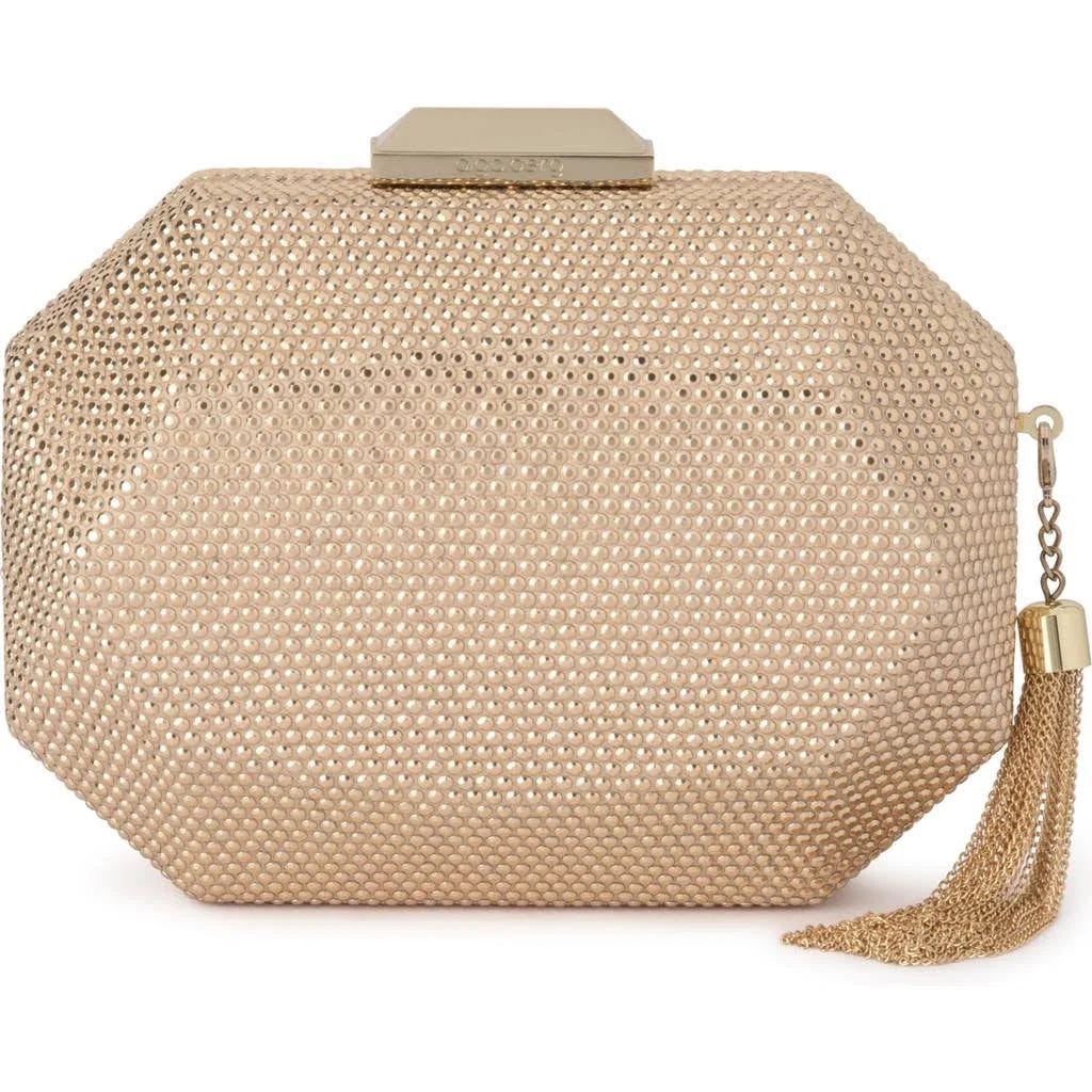 Metallic Gold Clutch Bag by Olga Berg | Image