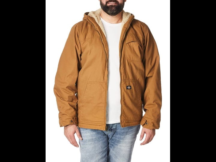 dickies-duck-sherpa-lined-hooded-jacket-brown-duck-1