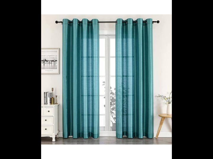 kate-aurora-artisan-lightweight-transparent-faux-silk-sheer-grommet-single-curtain-panel-seaside-blu-1