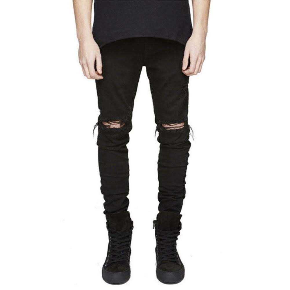 Comfortable, Stylish Ripped Jeans for Men - Enhance Your Wardrobe | Image
