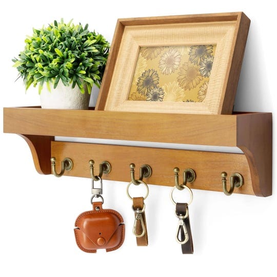 rebee-vision-decorative-key-holder-for-wall-with-shelf-farmhouse-mail-rack-with-5-sturdy-key-hooks-f-1