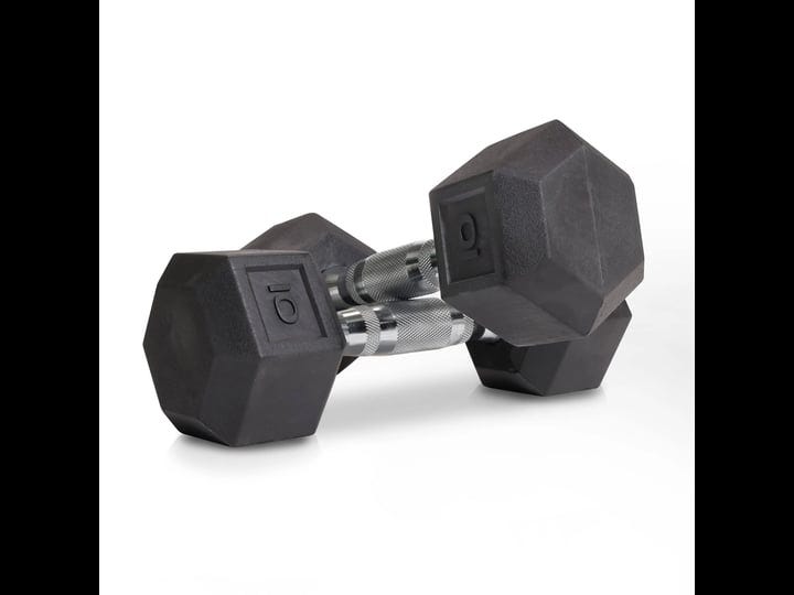 tg-tru-grit-tru-grit-fitness-rubber-hex-free-hand-weights-dumbbell-pairs-sizes-5-10-15-20-and-25-lbs-1