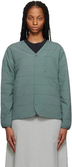 snow-peak-green-collarless-jacket-s-1