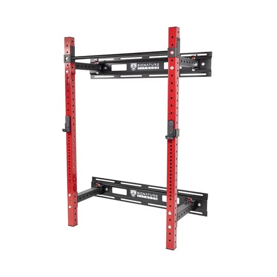 signature-fitness-3-x-3-wall-mounted-fold-in-power-cage-squat-rack-with-adjustable-pull-up-bar-and-j-1